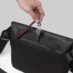 WiWU รุ่น Warriors Message Bag X - กระเป๋าสะพายข้าง - สี Black