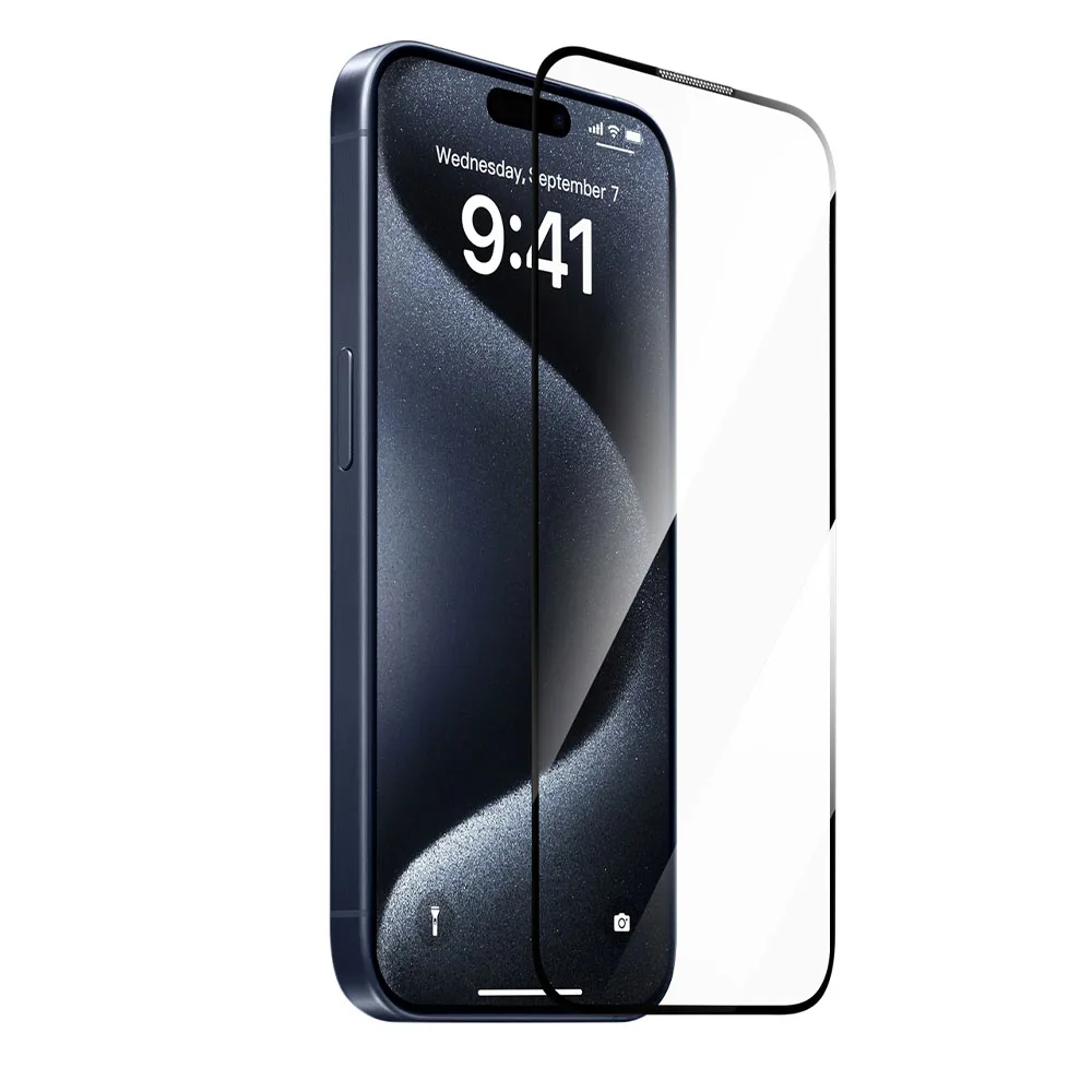 WiWU รุ่น Easy install Tempered Glass - ฟิล์มกระจก iPhone 17/ iPhone 16 Pro 2 WiWU รุ่น Easy install Tempered Glass - ฟิล์มกระจก iPhone 17/ iPhone 16 Pro - Image 2