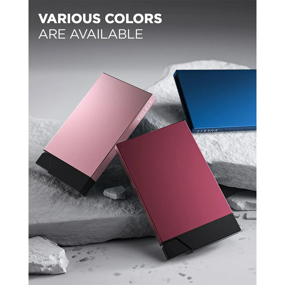 Vulkit รุ่น VC400 Pop up Slim Card Holder - กระเป๋าเก็บบัตร - สี Navy 6 Vulkit รุ่น VC400 Pop up Slim Card Holder - กระเป๋าเก็บบัตร - สี Navy - Image 6