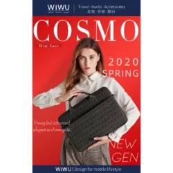 WiWU รุ่น Cosmo Laptop Slim - กระเป๋า Laptop/MacBook ขนาด 13" - สี Black