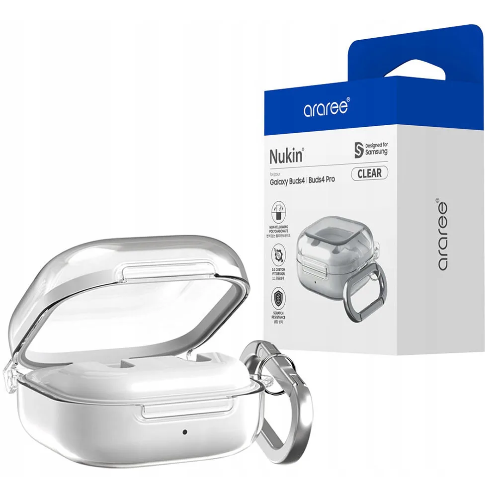 Araree รุ่น NUKIN - เคส Galaxy Buds 4/ 4 Pro - สี Clear 7 Araree รุ่น NUKIN - เคส Galaxy Buds 4/ 4 Pro - สี Clear - Image 7