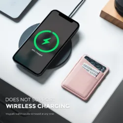 Vulkit รุ่น VPA106 Magnetic Phone Wallet - ที่เก็บบัตรติดหลังมือถือ - สี Pink 11 Vulkit รุ่น VPA106 Magnetic Phone Wallet - ที่เก็บบัตรติดหลังมือถือ - สี Pink