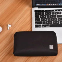 WiWU รุ่น Alpha Tech Pouch - กระเป๋าใส่อุปกรณ์เสริม - สี Black