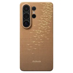 Pitaka รุ่น Edge Case (Glints of Gold) - เคส Galaxy S26 Ultra - สี Golden Glint