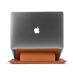 WiWU รุ่น SKIN ULTRA Stand Sleeve - ซองใส่ Laptop/MacBook ขนาด 15" - สี Brown