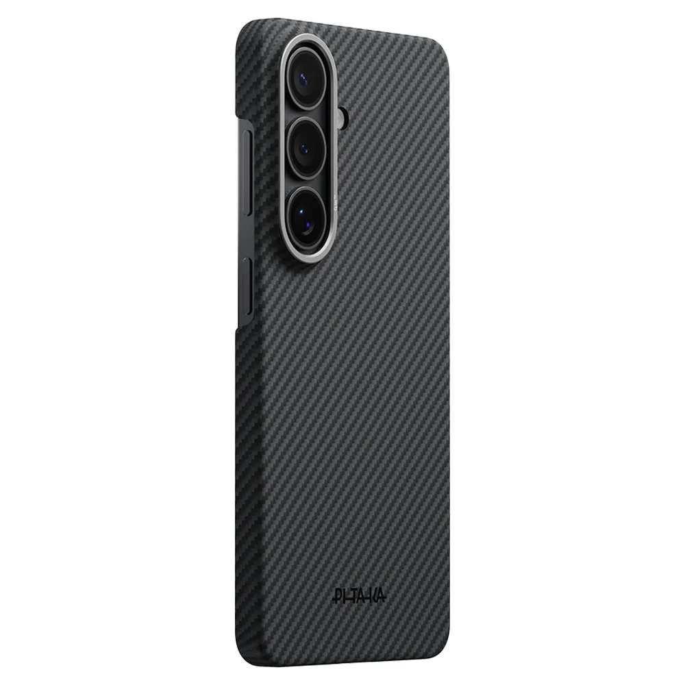 Pitaka รุ่น Edge Case - เคส Galaxy S26 - สี Black/Grey Twill 3 Pitaka รุ่น Edge Case - เคส Galaxy S26 - สี Black/Grey Twill - Image 3