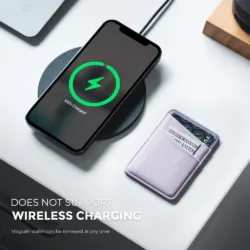 Vulkit รุ่น VPA106 Magnetic Phone Wallet - ที่เก็บบัตรติดหลังมือถือ - สี Violet 10 Vulkit รุ่น VPA106 Magnetic Phone Wallet - ที่เก็บบัตรติดหลังมือถือ - สี Violet