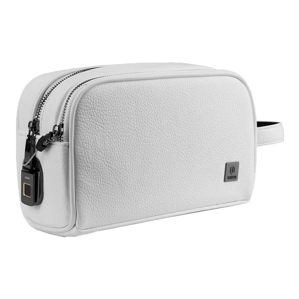WiWU รุ่น Phantom Fingerprint Lock Pouch Pro - กระเป๋าอเนกประสงค์ - สี White 1 WiWU รุ่น Phantom Fingerprint Lock Pouch Pro - กระเป๋าอเนกประสงค์ - สี White
