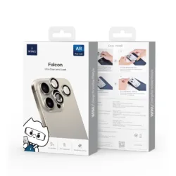 WiWU รุ่น 3D Eagle Eyes Lens Guard - กระจกเลนส์กล้อง iPhone 16 / 16 Plus