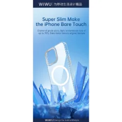 WiWU รุ่น Dynamic Pro - เคส iPhone 16 Pro Max - สี Clear