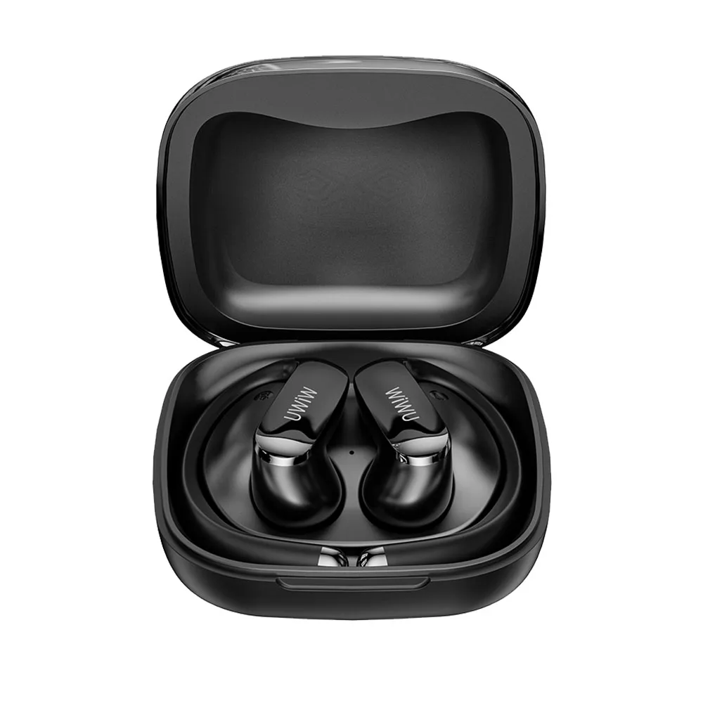 WiWU รุ่น Ai303 - หูฟังไร้สาย - สี Black 1 WiWU รุ่น Ai303 - หูฟังไร้สาย - สี Black