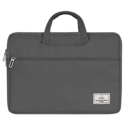 WiWU รุ่น Vivi Laptop Handbag - กระเป๋า Laptop/MacBook ขนาด 15.6" - สี Gray