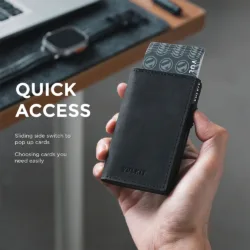 Vulkit รุ่น VC305P Slim Card Holder - กระเป๋าเก็บบัตร - สี Nappa-Brown 9 Vulkit รุ่น VC305P Slim Card Holder - กระเป๋าเก็บบัตร - สี Nappa-Brown