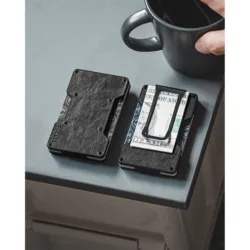 Vulkit รุ่น VCL300 Minimalist Metal Wallet with Money Clip - กระเป๋าเก็บบัตร - สี Retro-Black 13 Vulkit รุ่น VCL300 Minimalist Metal Wallet with Money Clip - กระเป๋าเก็บบัตร - สี Retro-Black