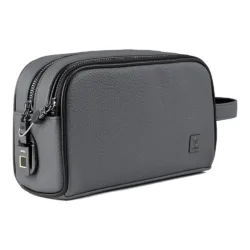 WiWU รุ่น Phantom Fingerprint Lock Pouch Pro - กระเป๋าอเนกประสงค์ - สี Deep Grey