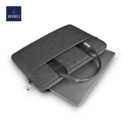 WiWU รุ่น Minimalist Laptop Bag II - กระเป๋า Laptop/MacBook ขนาด 15.6" - สี Gray