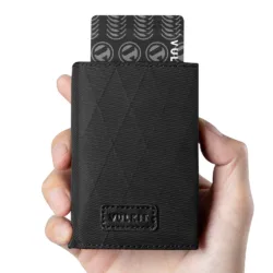 Vulkit รุ่น VC302F Tri-fold Wallet - กระเป๋าสตางค์ - สี Rhombus-Black 15 Vulkit รุ่น VC302F Tri-fold Wallet - กระเป๋าสตางค์ - สี Rhombus-Black