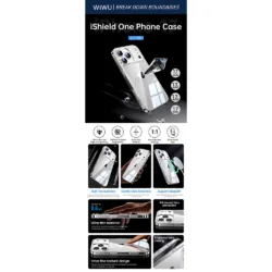 WiWU รุ่น iShield One - เคส iPhone Air - สี Clear