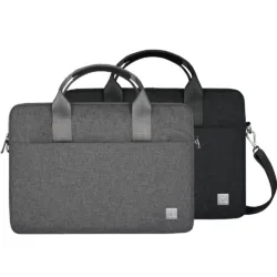 WiWU รุ่น Minimalist Laptop Bag II - กระเป๋า Laptop/MacBook ขนาด 15.6" - สี Gray