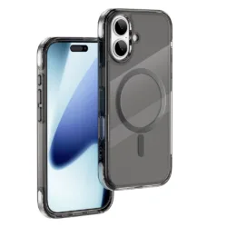 WiWU รุ่น Titanium Magnetic Shield Case - เคส iPhone 17 - สี Clear Black