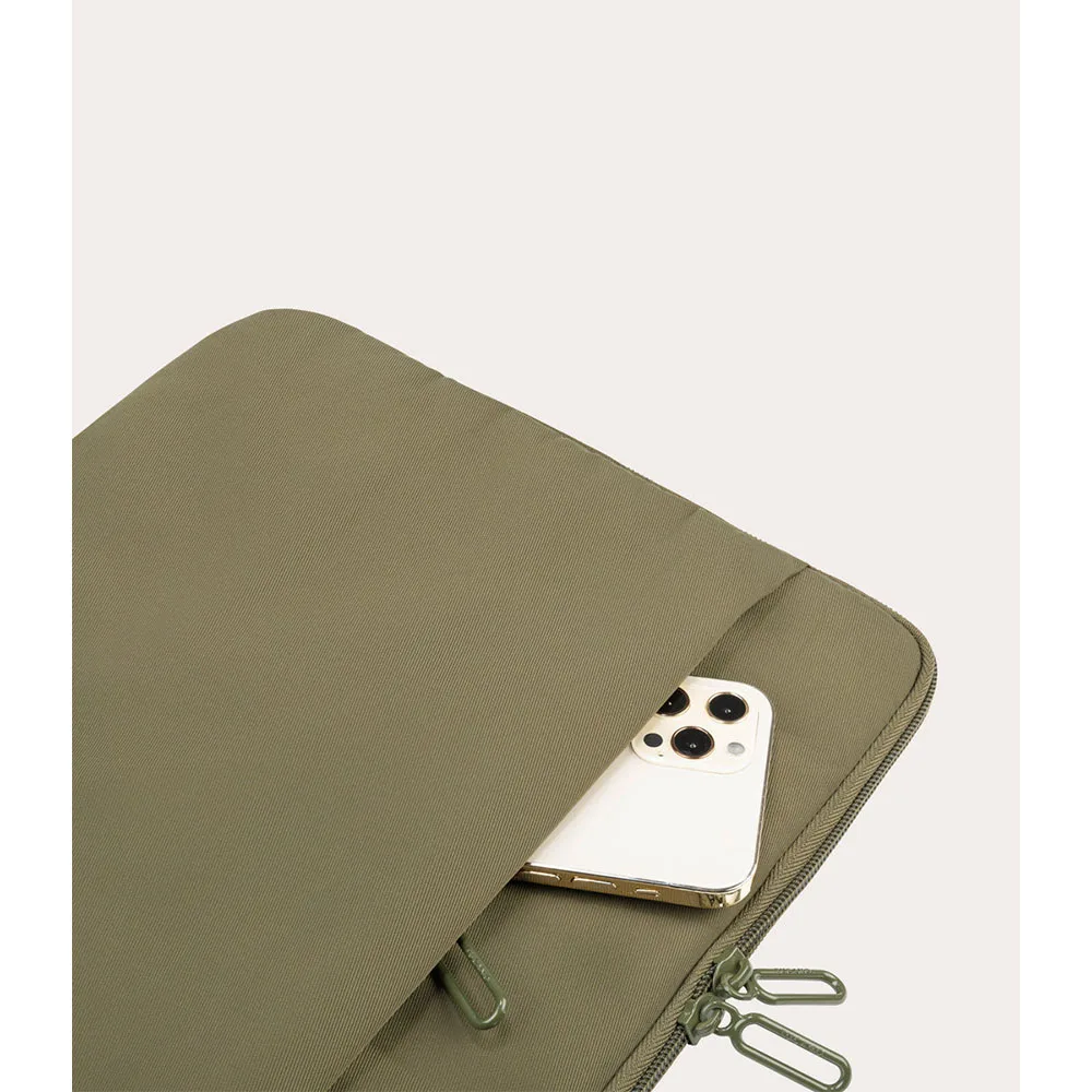 Tucano รุ่น Sandy - ซองใส่ Laptop 14" / MacBook Pro 14" - สี Green 5 Tucano รุ่น Sandy - ซองใส่ Laptop 14" / MacBook Pro 14" - สี Green - Image 5