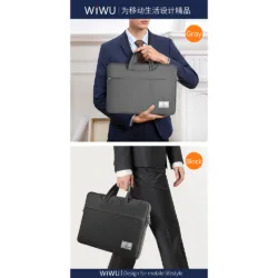 WiWU รุ่น Vivi Laptop Handbag - กระเป๋า Laptop/MacBook ขนาด 15.6" - สี Pink