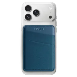 Vulkit รุ่น VPA106 Magnetic Phone Wallet - ที่เก็บบัตรติดหลังมือถือ - สี Blue