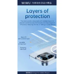 WiWU รุ่น Dynamic Pro - เคส iPhone 16 Pro Max - สี Clear