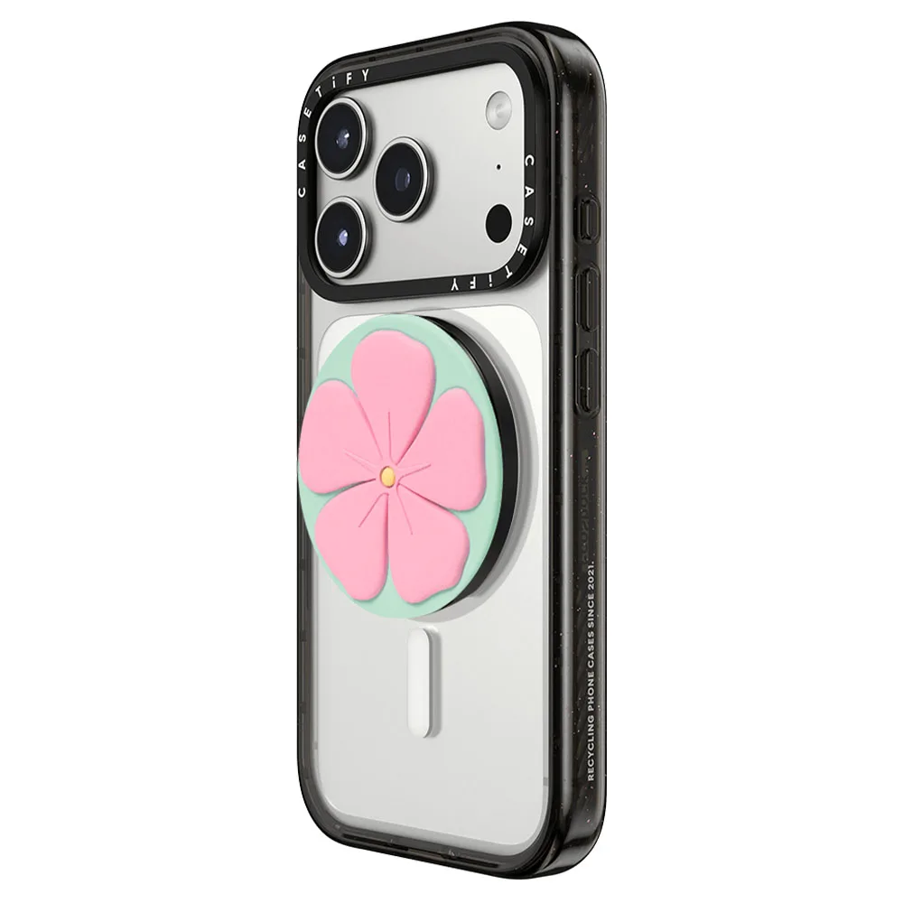 Casetify รุ่น Snappy™ Flower Grip Stand - ขาตั้งและที่จับ - สี Blush Breeze 3 Casetify รุ่น Snappy™ Flower Grip Stand - ขาตั้งและที่จับ - สี Blush Breeze - Image 3
