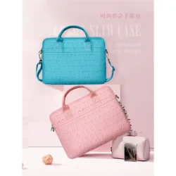 WiWU รุ่น Cosmo Laptop Slim - กระเป๋า Laptop/MacBook ขนาด 13" - สี Pink