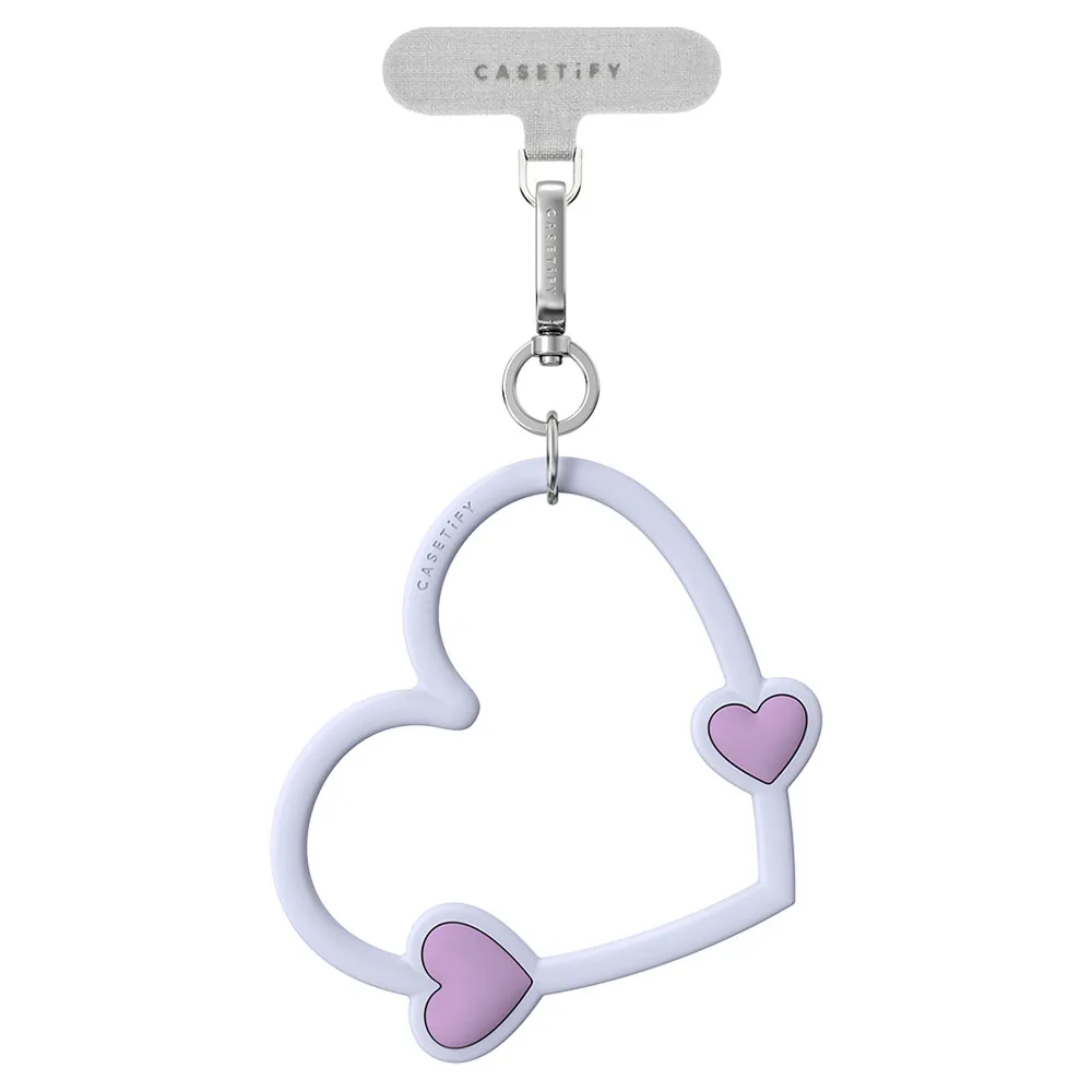 Casetify รุ่น Heart Phone Wristlet - สายคล้องข้อมือ - สี Periwinkle Promise 1 Casetify รุ่น Heart Phone Wristlet - สายคล้องข้อมือ - สี Periwinkle Promise
