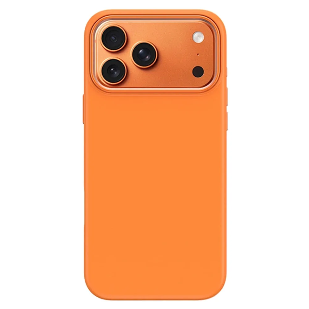 WiWU รุ่น Skin Touch - เคส iPhone 17 Pro Max - สี Orange 1 WiWU รุ่น Skin Touch - เคส iPhone 17 Pro Max - สี Orange