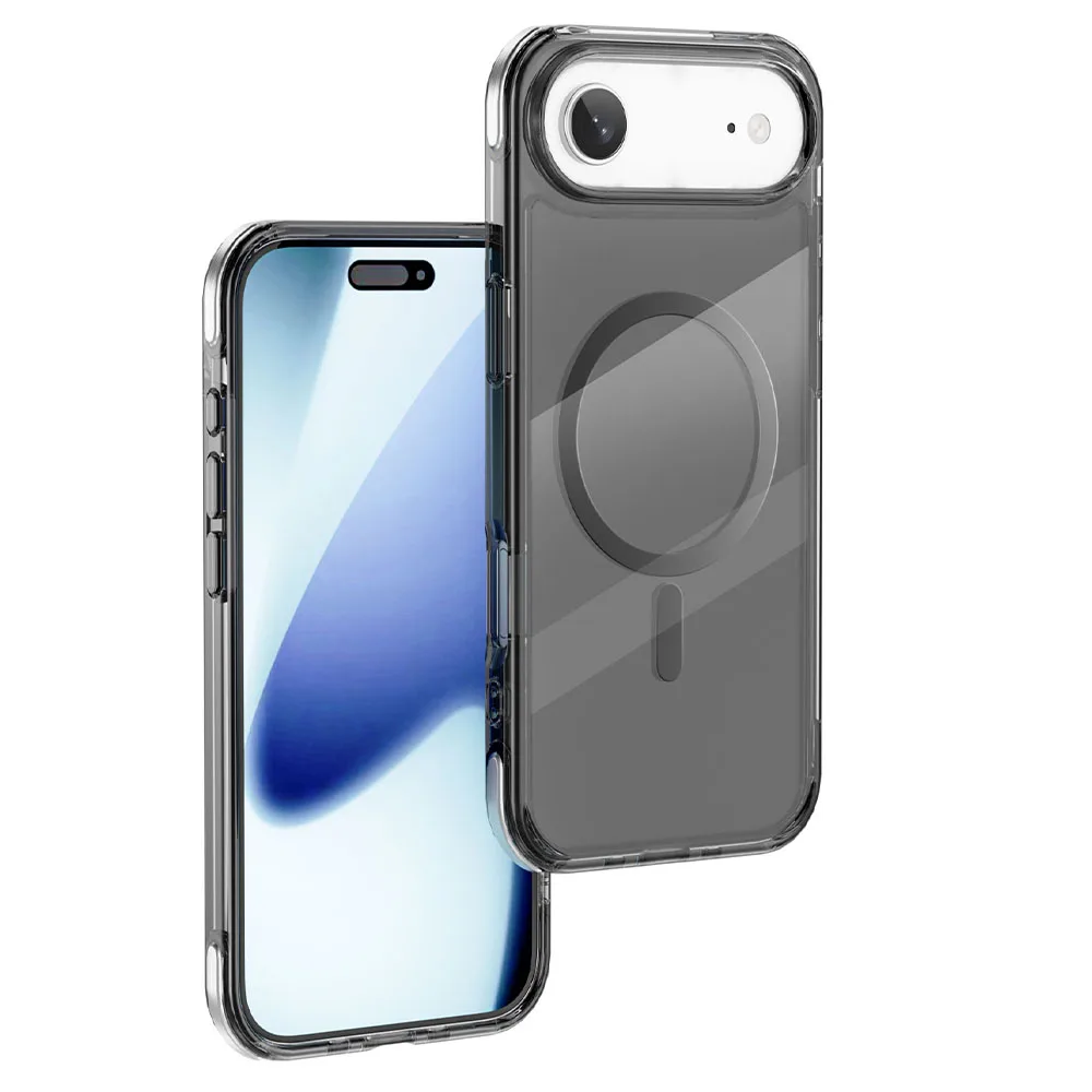 WiWU รุ่น Titanium Magnetic Shield Case - เคส iPhone Air - สี Clear Black 3 WiWU รุ่น Titanium Magnetic Shield Case - เคส iPhone Air - สี Clear Black - Image 3