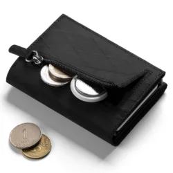 Vulkit รุ่น VC302F Tri-fold Wallet (Large) - กระเป๋าสตางค์ - สี Rhombus-Black