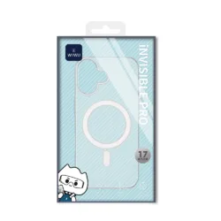 WiWU รุ่น iNVISIBLE Pro - เคส iPhone 17 - สี Clear