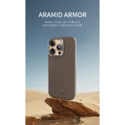 WiWU รุ่น Aramid Armor - เคส iPhone 17 Pro Max - สี Black 20 WiWU รุ่น Aramid Armor - เคส iPhone 17 Pro Max - สี Black