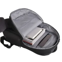 WiWU รุ่น Warriors Backpack X Pro - กระเป๋าเป้สะพายหลัง - สี Black