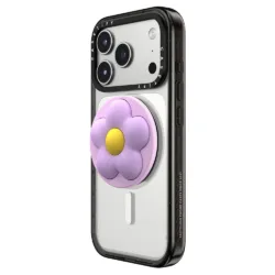 Casetify รุ่น Snappy™ Flower Grip Stand - ขาตั้งและที่จับ - สี Lilac Puffy Flower 11 Casetify รุ่น Snappy™ Flower Grip Stand - ขาตั้งและที่จับ - สี Lilac Puffy Flower