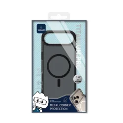 WiWU รุ่น Titanium Magnetic Shield Case - เคส iPhone Air - สี Clear Black 9 WiWU รุ่น Titanium Magnetic Shield Case - เคส iPhone Air - สี Clear Black