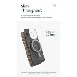 WiWU รุ่น Aramid Armor - เคส iPhone 17 Pro Max - สี Black 19 WiWU รุ่น Aramid Armor - เคส iPhone 17 Pro Max - สี Black