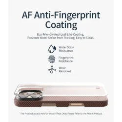 WiWU รุ่น Aramid Armor - เคส iPhone 17 Pro Max - สี Black 17 WiWU รุ่น Aramid Armor - เคส iPhone 17 Pro Max - สี Black