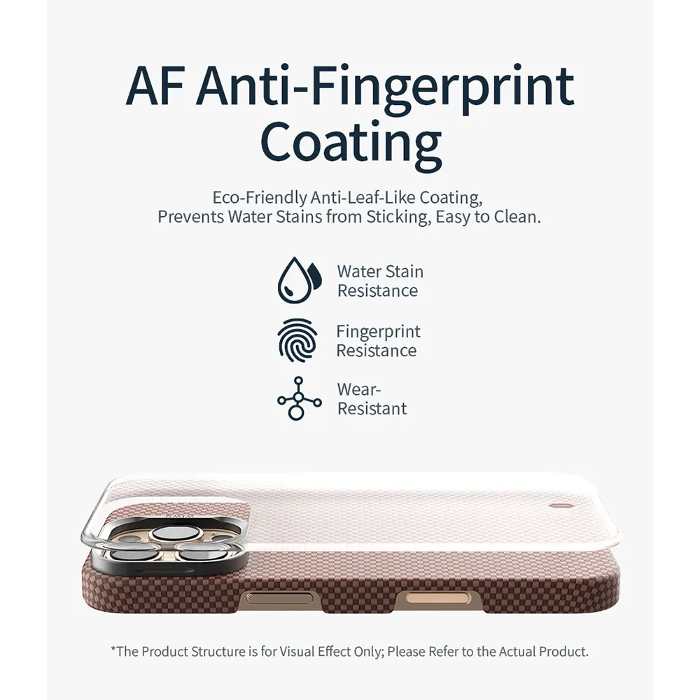 WiWU รุ่น Aramid Armor - เคส iPhone 17 Pro Max - สี Black 6 WiWU รุ่น Aramid Armor - เคส iPhone 17 Pro Max - สี Black - Image 6