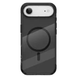 WiWU รุ่น Titanium Magnetic Shield Case - เคส iPhone Air - สี Clear Black