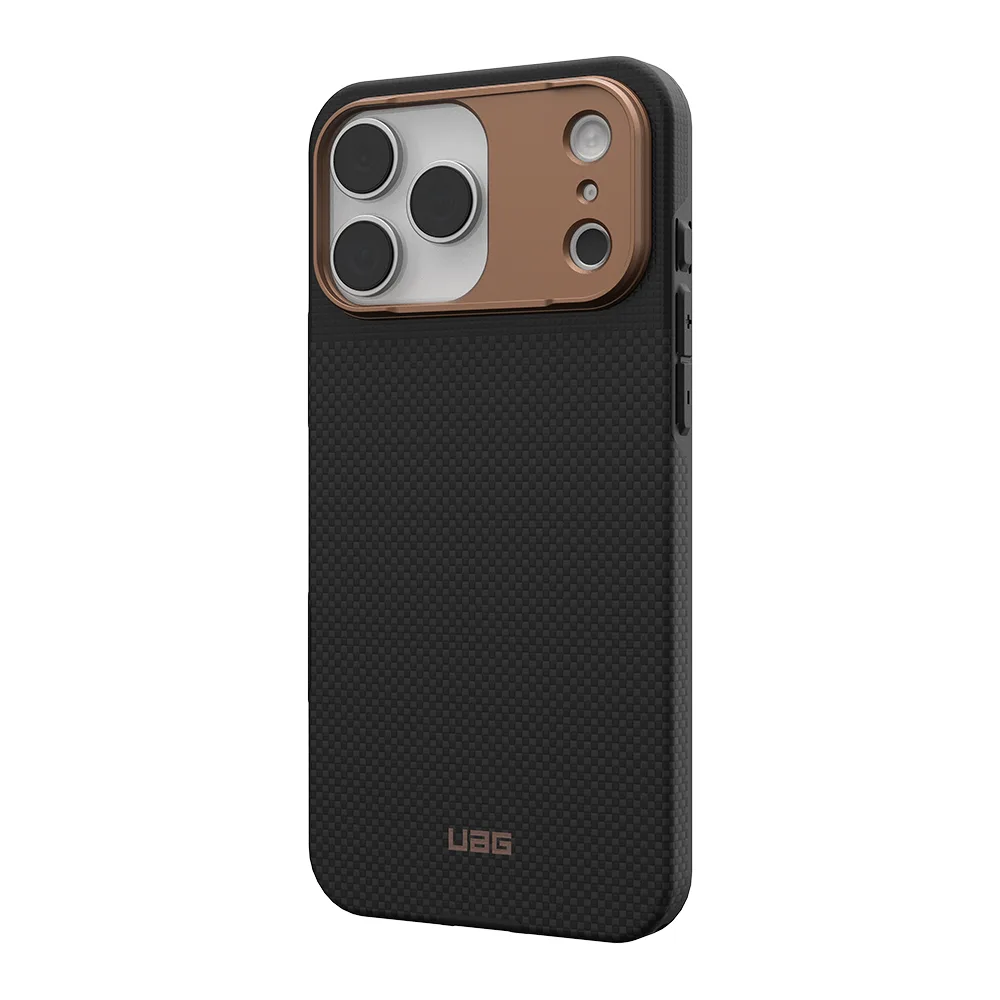 UAG รุ่น Fibr Armr (Magsafe) - เคส iPhone 17 Pro - สี Kevlar Graphite/Bronze 3 UAG รุ่น Fibr Armr (Magsafe) - เคส iPhone 17 Pro - สี Kevlar Graphite/Bronze - Image 3