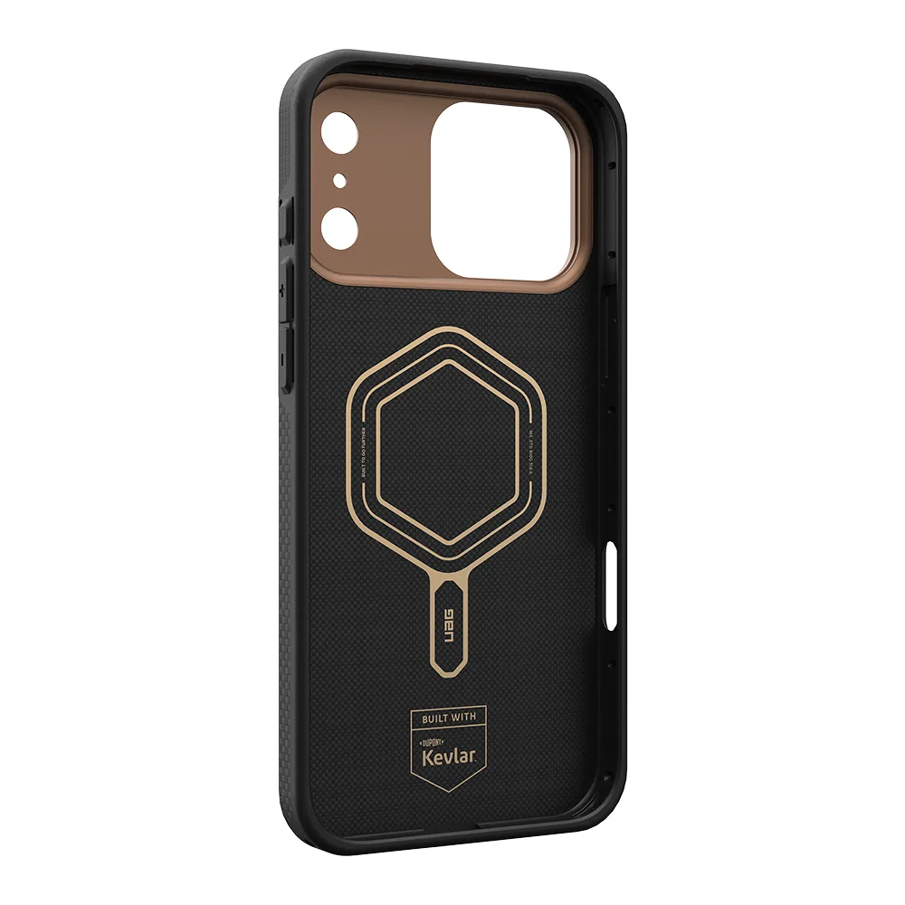 UAG รุ่น Fibr Armr (Magsafe) - เคส iPhone 17 Pro - สี Kevlar Graphite/Bronze 13 UAG รุ่น Fibr Armr (Magsafe) - เคส iPhone 17 Pro - สี Kevlar Graphite/Bronze - Image 13