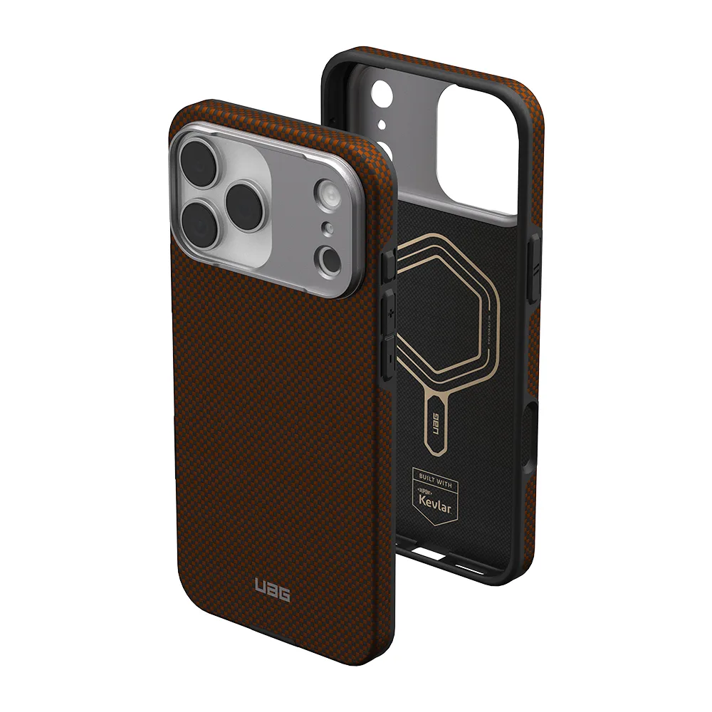 UAG รุ่น Fibr Armr (Magsafe) - เคส iPhone 17 Pro - สี Orange/Charcoal 6 UAG รุ่น Fibr Armr (Magsafe) - เคส iPhone 17 Pro - สี Orange/Charcoal - Image 6