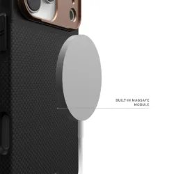 UAG รุ่น Fibr Armr (Magsafe) - เคส iPhone 17 Pro - สี Kevlar Graphite/Bronze 34 UAG รุ่น Fibr Armr (Magsafe) - เคส iPhone 17 Pro - สี Kevlar Graphite/Bronze