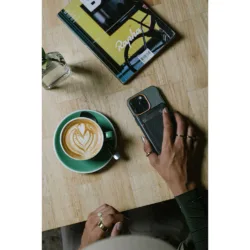 UAG รุ่น Metropolis Wallet - ที่เก็บบัตรติดหลังมือถือ - สี Deep Purple Synth (PU)