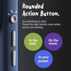 tineeOWL รุ่น DUNE X - เคส iPhone 17 Pro Max - สี Navy Blue