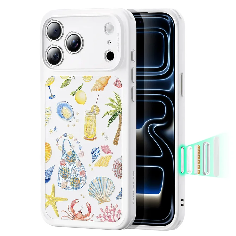 ESR รุ่น Classic Hybrid Case (Camera Control Button) - เคส iPhone 17 Pro - สี Coastal Summer 2 ESR รุ่น Classic Hybrid Case (Camera Control Button) - เคส iPhone 17 Pro - สี Coastal Summer - Image 2